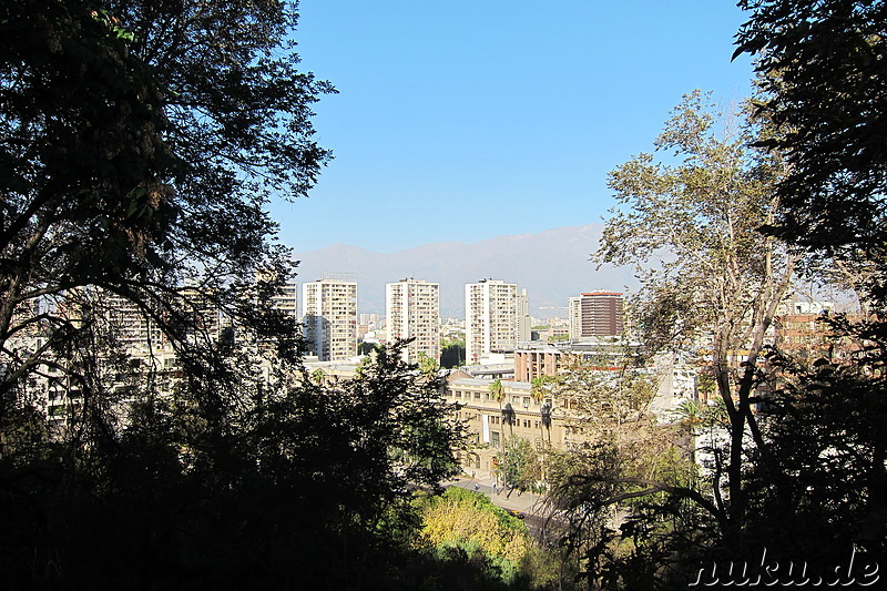 Cerro Santa Lucia - Parkanlage in Santiago de Chile