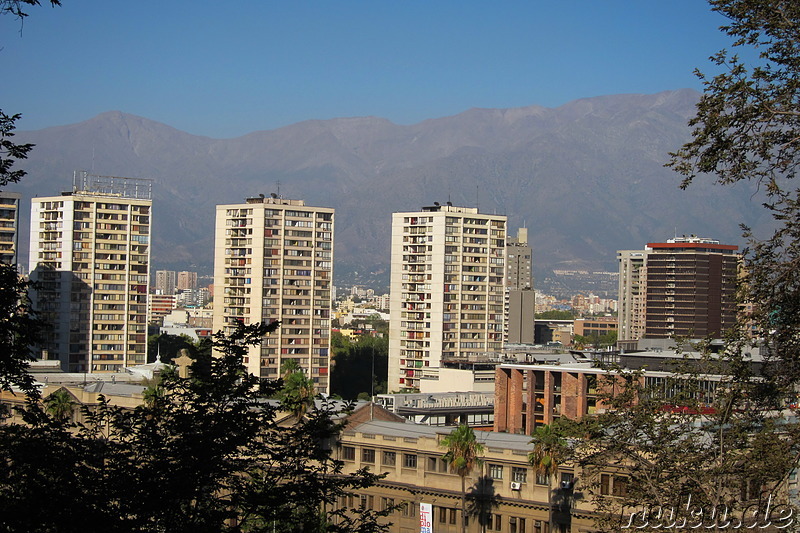 Cerro Santa Lucia - Parkanlage in Santiago de Chile