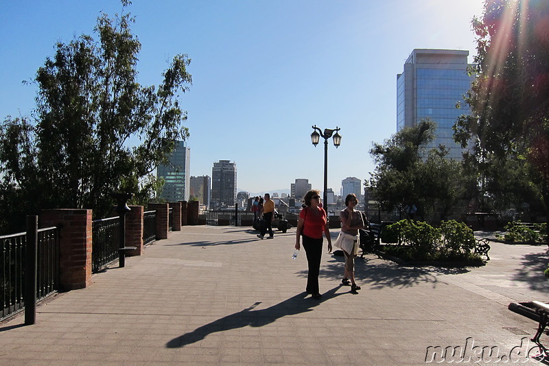 Cerro Santa Lucia - Parkanlage in Santiago de Chile