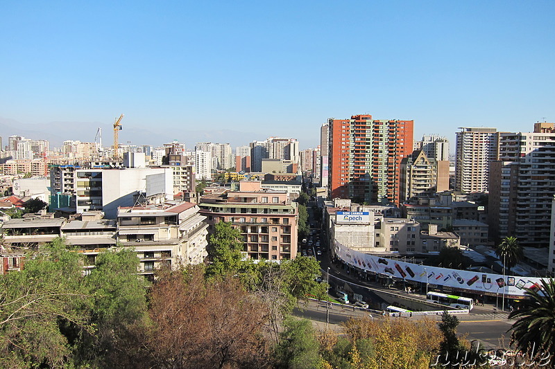 Cerro Santa Lucia - Parkanlage in Santiago de Chile