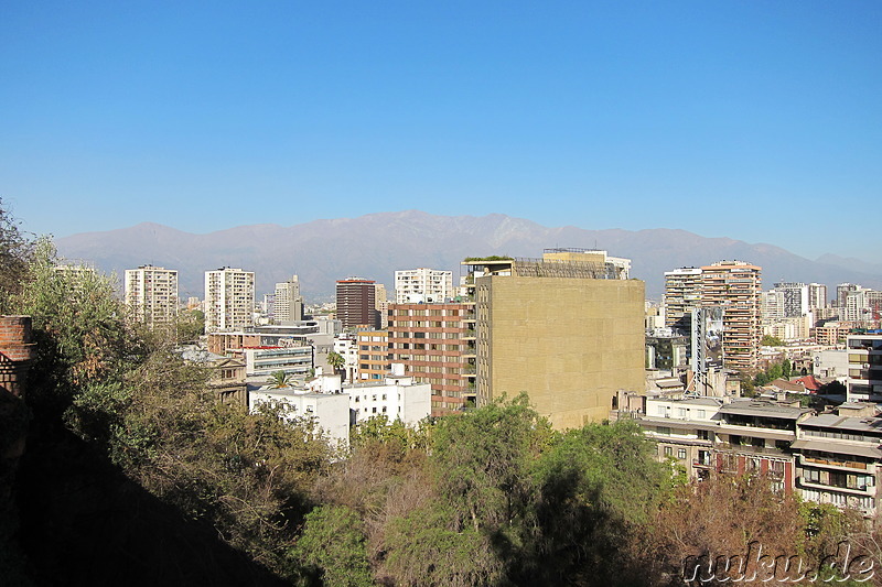 Cerro Santa Lucia - Parkanlage in Santiago de Chile