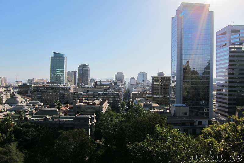 Cerro Santa Lucia - Parkanlage in Santiago de Chile