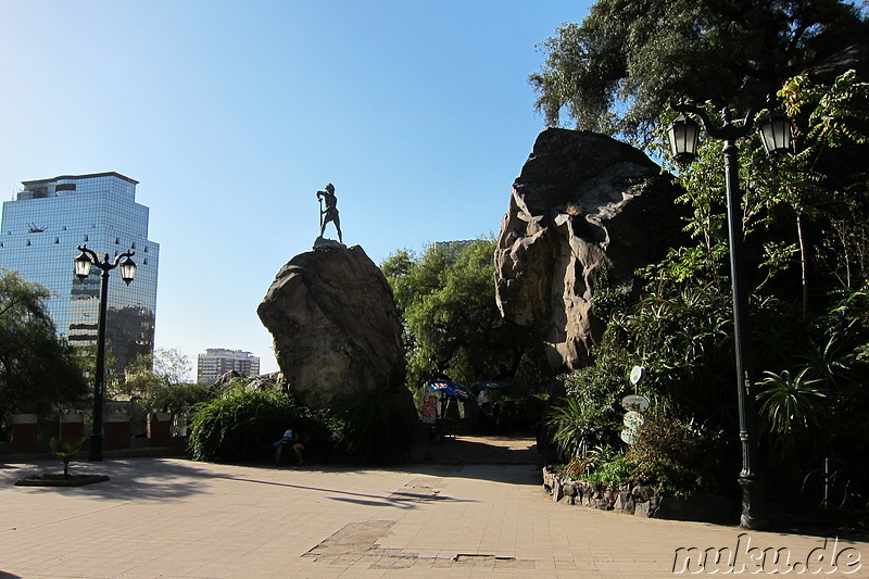 Cerro Santa Lucia - Parkanlage in Santiago de Chile