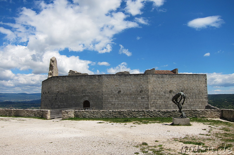 Chateau de Lacoste in Lacoste im Naturpark Luberon, Frankreich