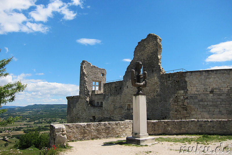 Chateau de Lacoste in Lacoste im Naturpark Luberon, Frankreich