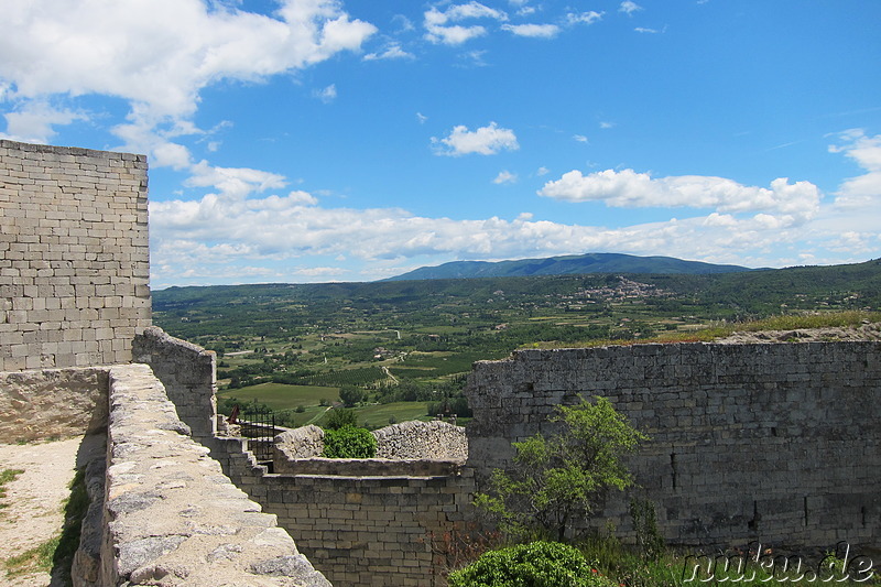 Chateau de Lacoste in Lacoste im Naturpark Luberon, Frankreich