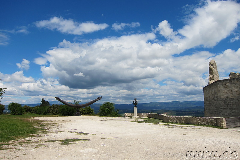 Chateau de Lacoste in Lacoste im Naturpark Luberon, Frankreich