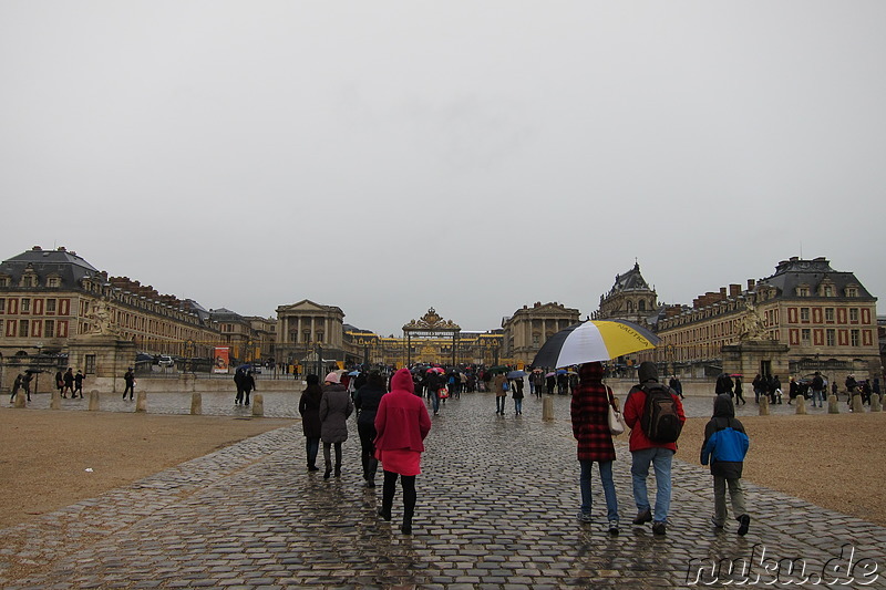 Chateau de Versailles - Das Schloss Versailles in Frankreich