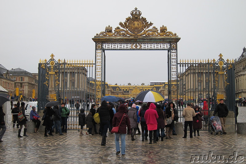 Chateau de Versailles - Das Schloss Versailles in Frankreich