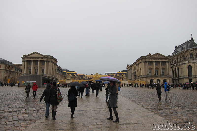 Chateau de Versailles - Das Schloss Versailles in Frankreich