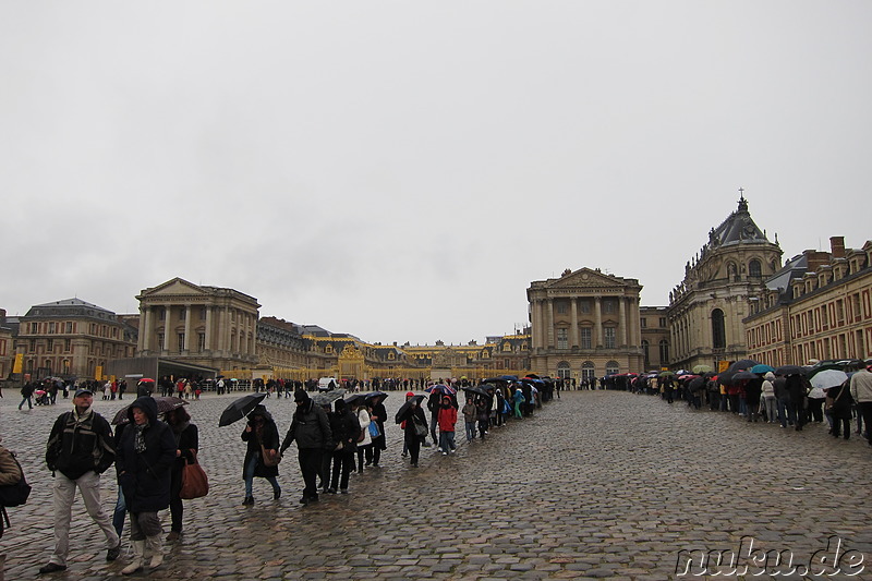 Chateau de Versailles - Das Schloss Versailles in Frankreich