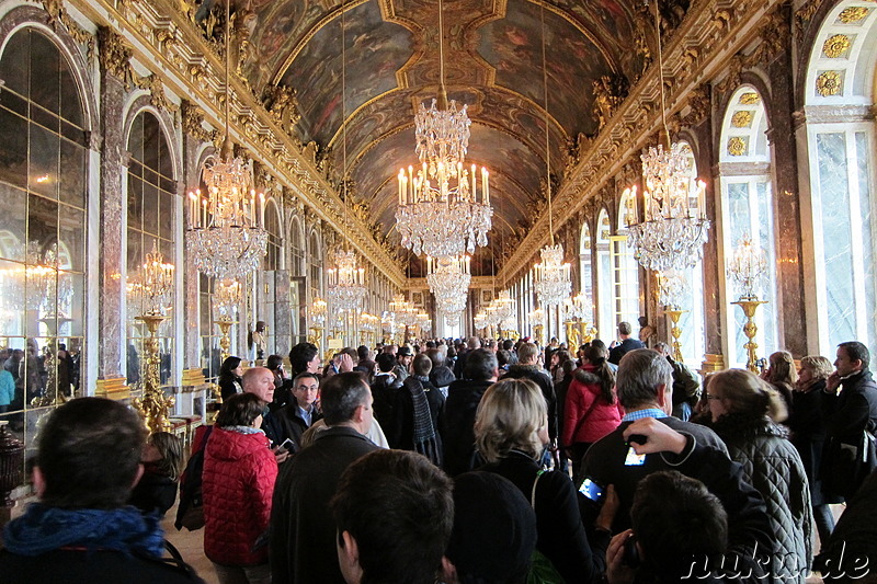 Chateau de Versailles - Das Schloss Versailles in Frankreich