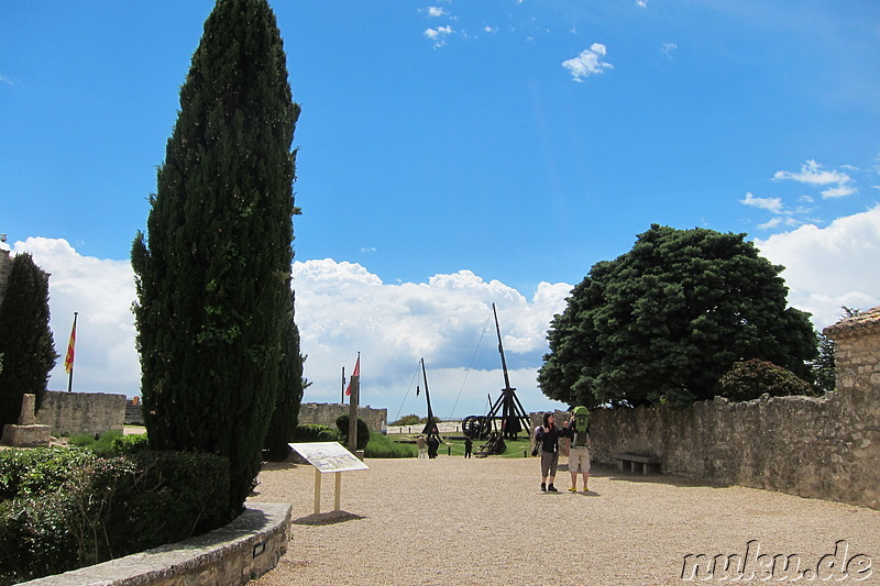 Chateau in Les Baux de Provence, Frankreich