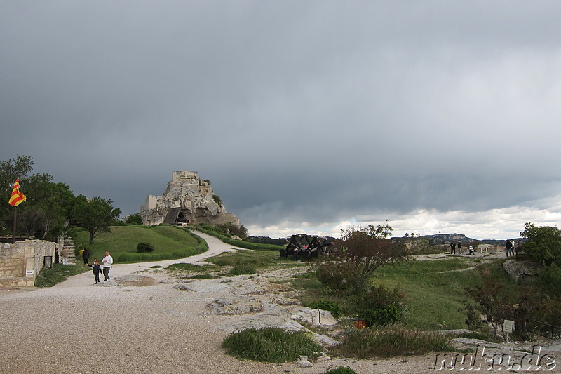 Chateau in Les Baux de Provence, Frankreich