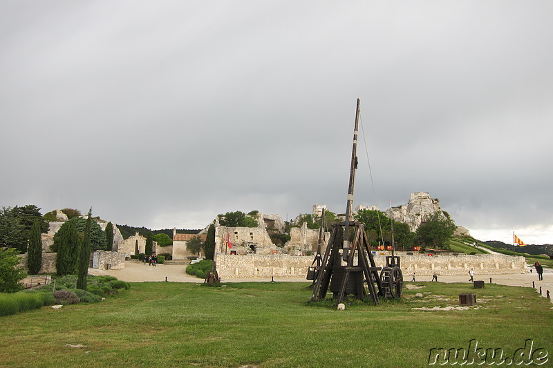 Chateau in Les Baux de Provence, Frankreich