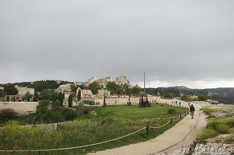 Chateau in Les Baux de Provence, Frankreich