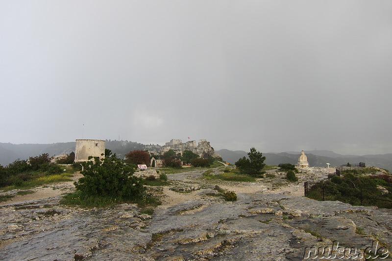 Chateau in Les Baux de Provence, Frankreich