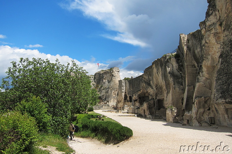 Chateau in Les Baux de Provence, Frankreich