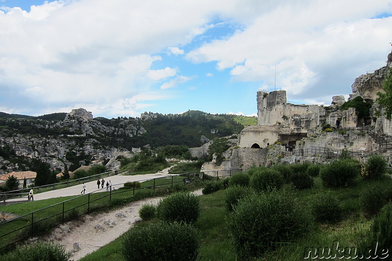 Chateau in Les Baux de Provence, Frankreich