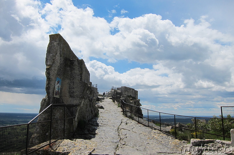 Chateau in Les Baux de Provence, Frankreich