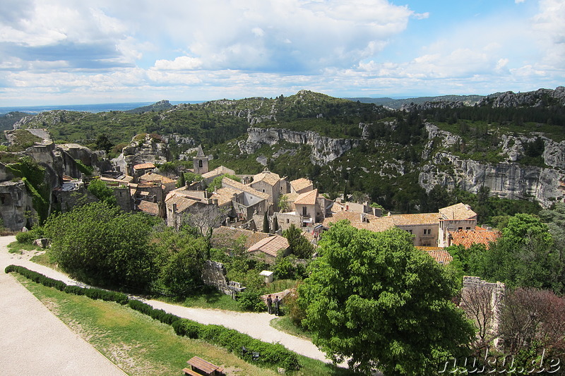 Chateau in Les Baux de Provence, Frankreich