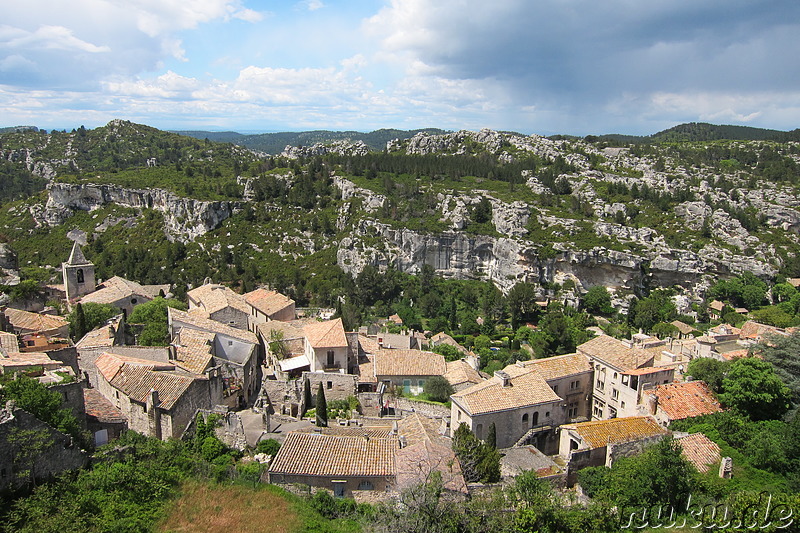 Chateau in Les Baux de Provence, Frankreich