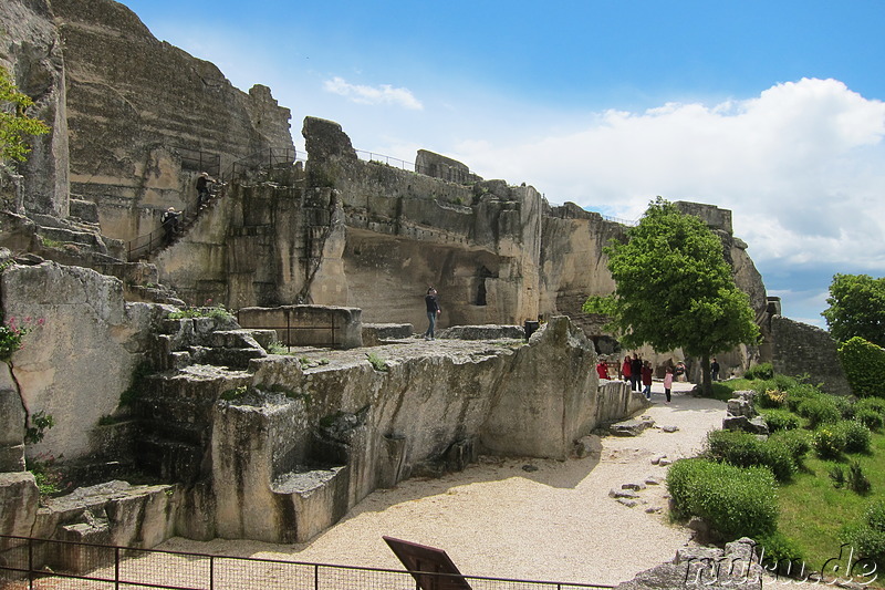 Chateau in Les Baux de Provence, Frankreich