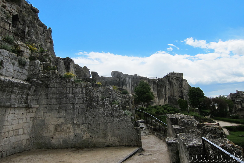 Chateau in Les Baux de Provence, Frankreich