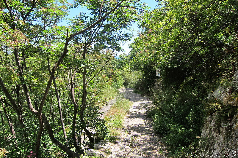 Chemin de Nietzsche - Wanderpfad in Eze an der Cote d'Azur, Frankreich