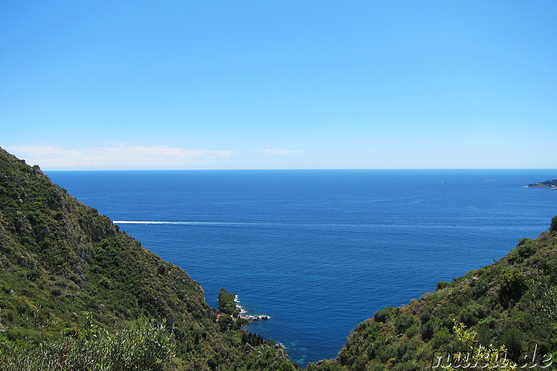 Chemin de Nietzsche - Wanderpfad in Eze an der Cote d'Azur, Frankreich