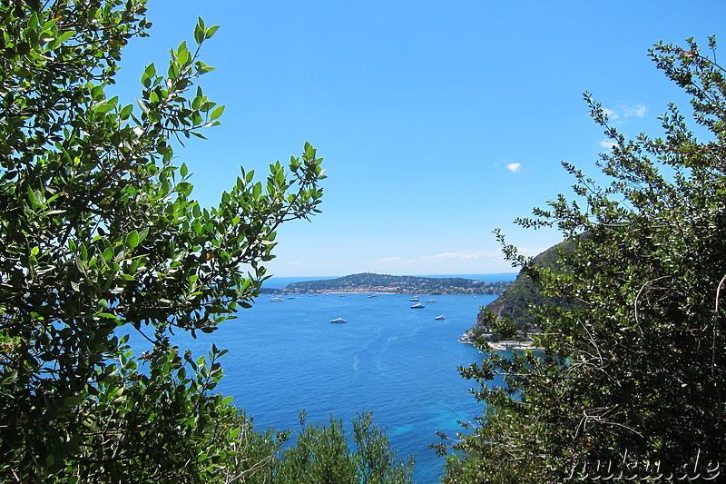 Chemin de Nietzsche - Wanderpfad in Eze an der Cote d'Azur, Frankreich