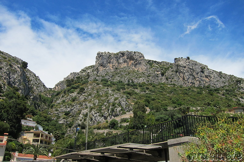 Chemin de Nietzsche - Wanderpfad in Eze an der Cote d'Azur, Frankreich