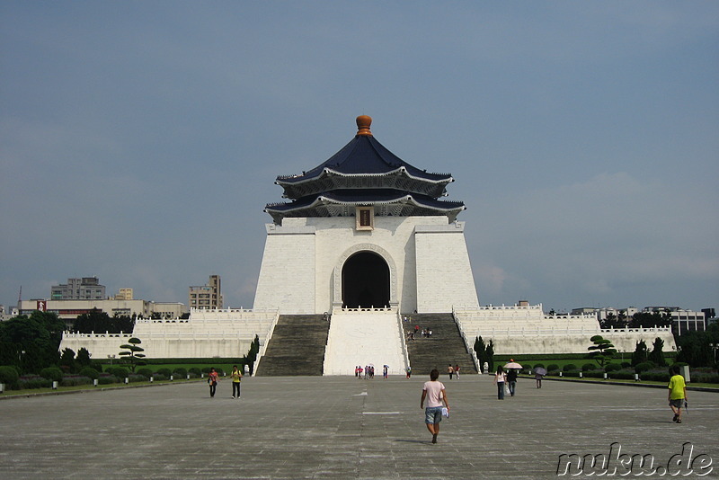 Chiang Kai-Shek Memorial Hall in Taipei, Taiwan