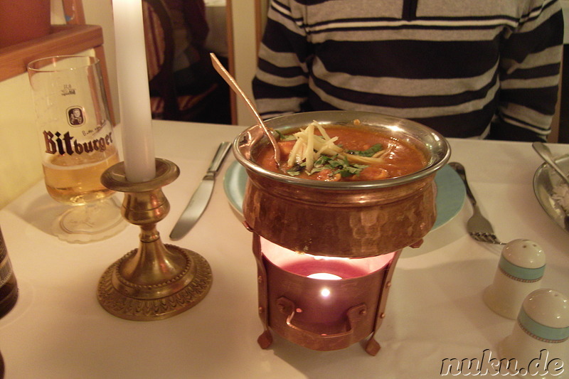 Chicken Curry im Bombay Palace, Frankfurt