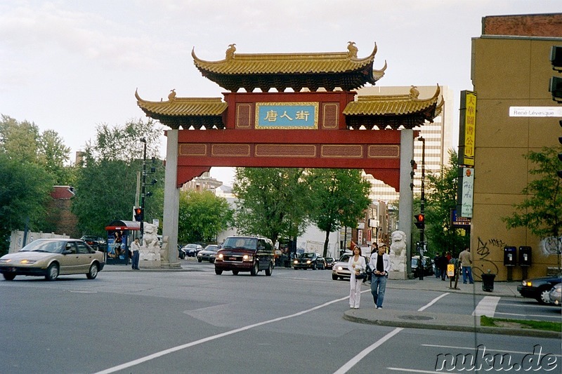 Chinatown in Montreal, Kanada