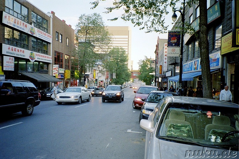 Chinatown in Montreal, Kanada