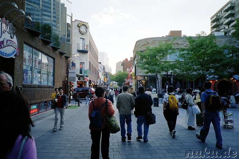 Chinatown in Montreal, Kanada