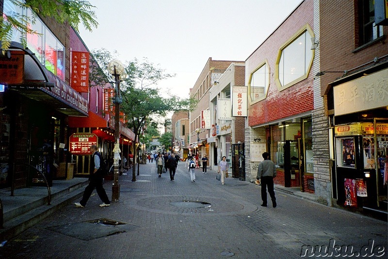 Chinatown in Montreal, Kanada