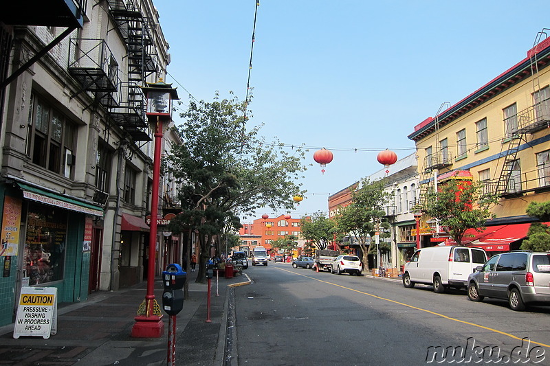 Chinatown in Victoria auf Vancouver Island, Kanada