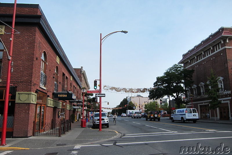 Chinatown in Victoria auf Vancouver Island, Kanada