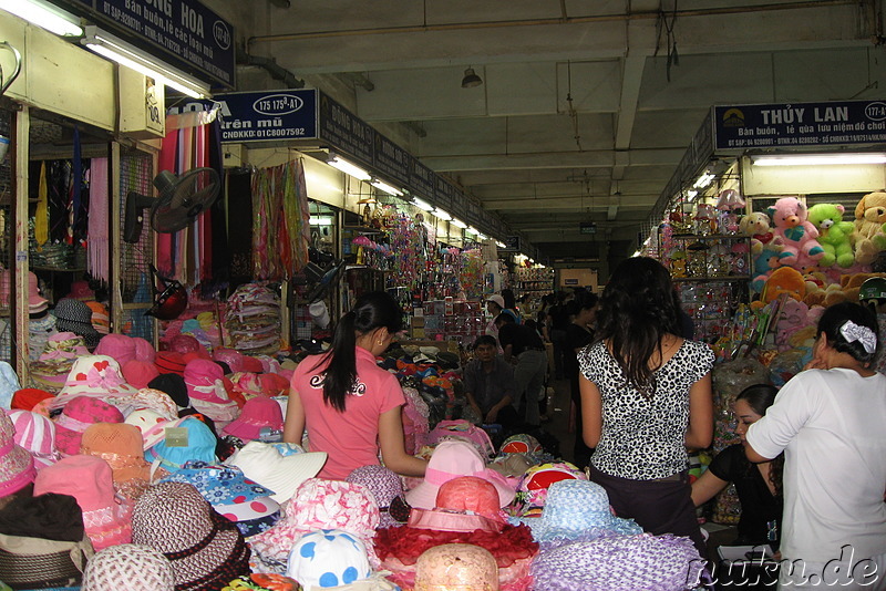 Cho Dong Xuan, Markt in Hanoi, Vietnam