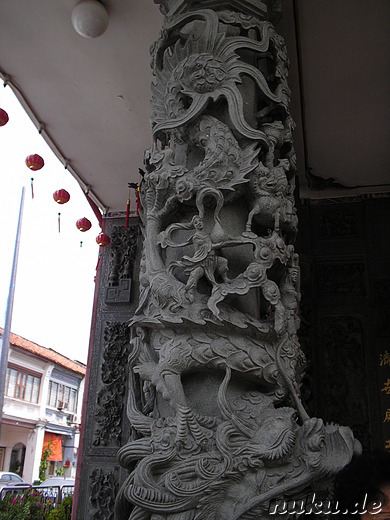 Choo Chay Keong Tempel in George Town, Pulau Penang, Malaysia