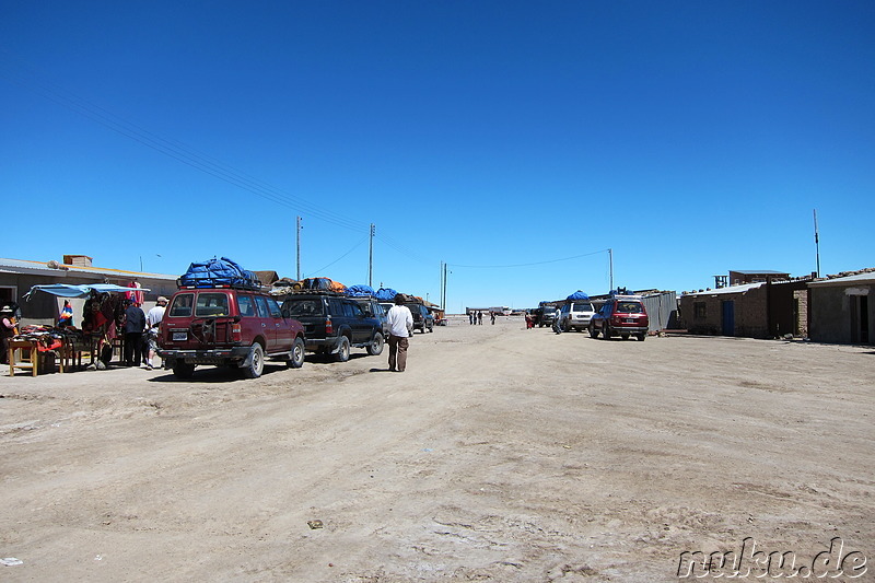 Colchani, Uyuni, Bolivien