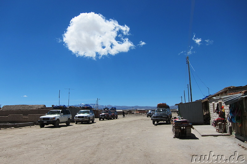 Colchani, Uyuni, Bolivien