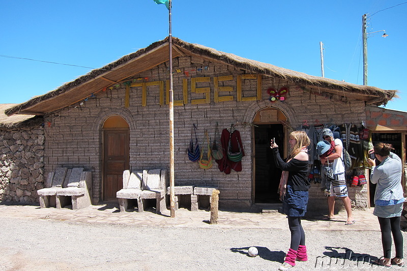 Colchani, Uyuni, Bolivien