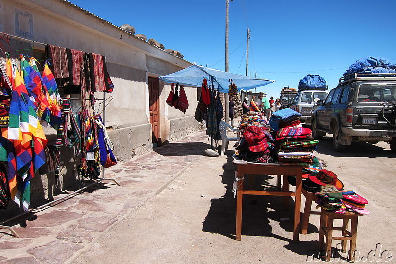 Colchani, Uyuni, Bolivien