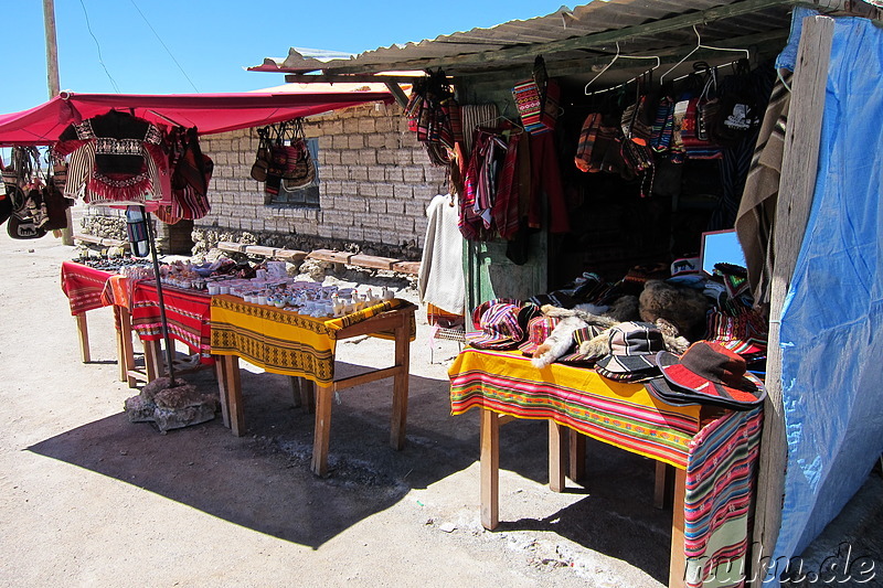 Colchani, Uyuni, Bolivien