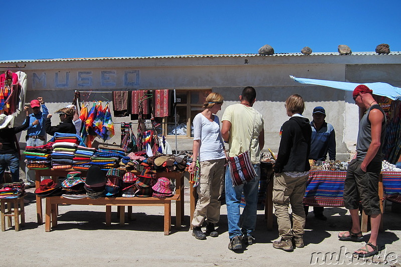 Colchani, Uyuni, Bolivien