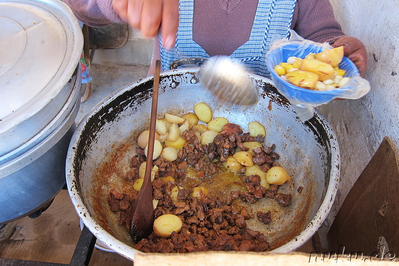 Colchani, Uyuni, Bolivien