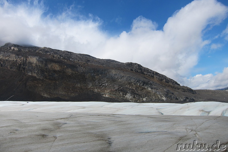 Columbia Icefields (Athabasca Glacier) im Jasper National Park, Kanada